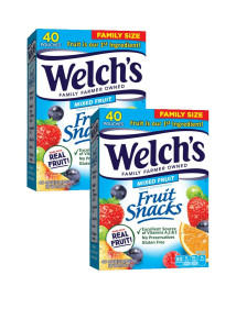 40 Count Welch's Mixed Fruit Snacks