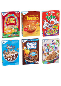 10 - 12 Oz General Mills Cereals