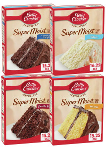 13.25 - 14.25 Oz Betty Crocker Cake Mix