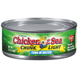 Chicken of the Sea Chunk Light Tuna in Water 