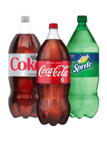2 Liter Coke, Sprite, Diet Coke