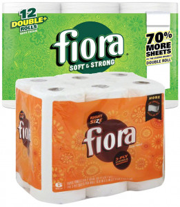 12 Roll Fiora Bathroom Tissue