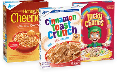 26.1 - 27.2 Oz General Mills Giant Sized Cereal