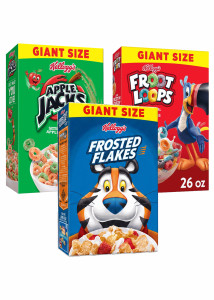 22.6 - 28.5 Oz Kellogg's Giant Size Cereal