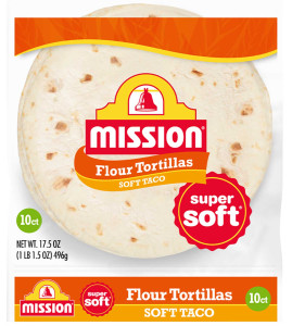 2 Pack - 20 Count Mission Flour Soft Taco Tortillas